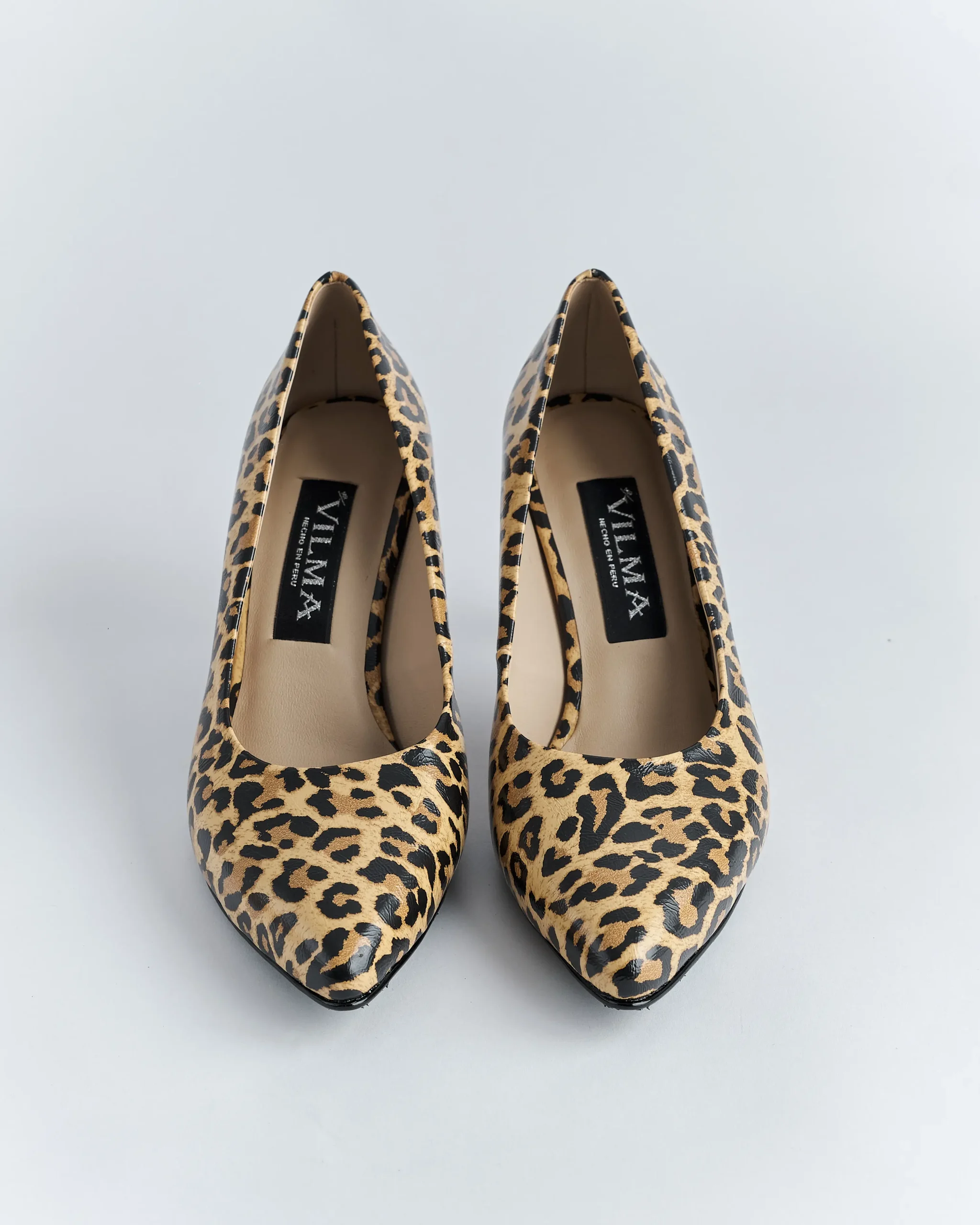 Zapato de Tacón Clásico con Animal print